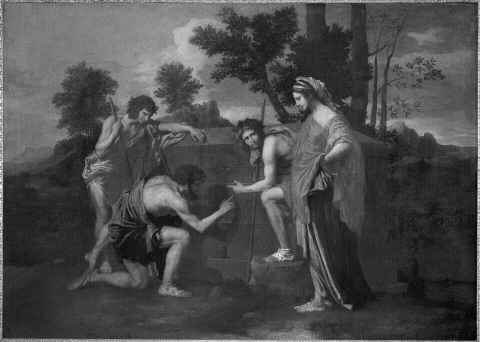 Et In Arcadia Ego by Poussin