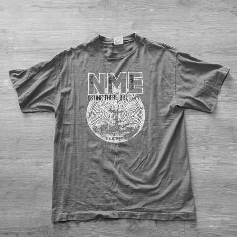 NME I Stink Therefore I Am 1995 Glastonbury t-shirt, front