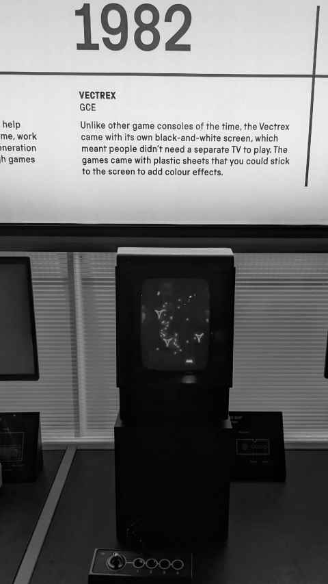 Vectrex in the Science Museum
