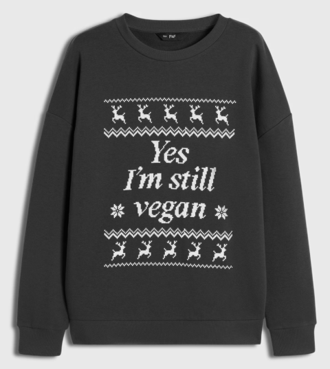 Tesco vegan christmas jumper