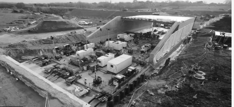 M27 motorway junction rebuild