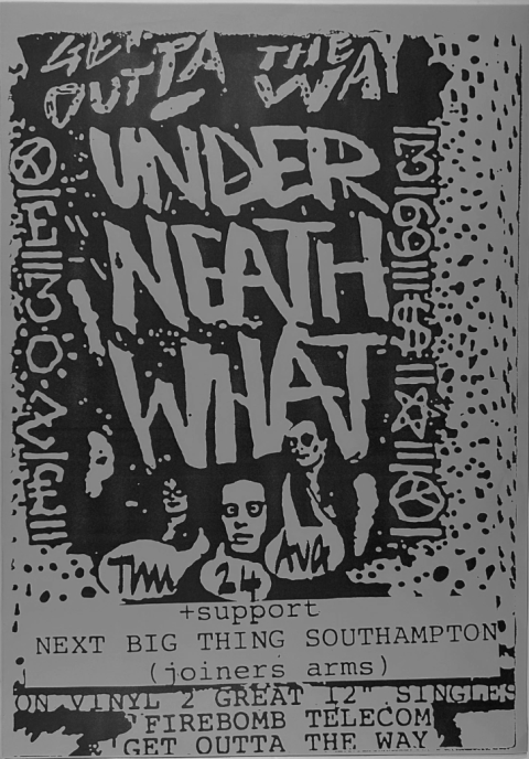 Poster for Northern Uproar at the Joiners from June 1997