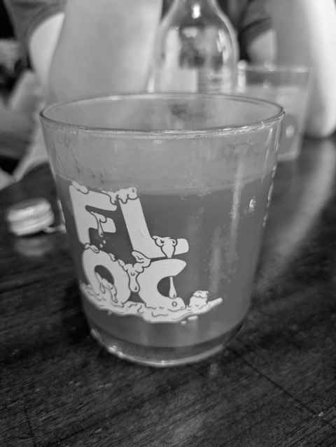 Mango Sour so-called-beer at Floc in Margate